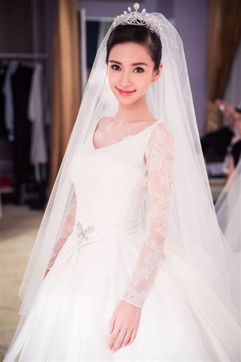 angelababy's dior gown|dior wedding gown.